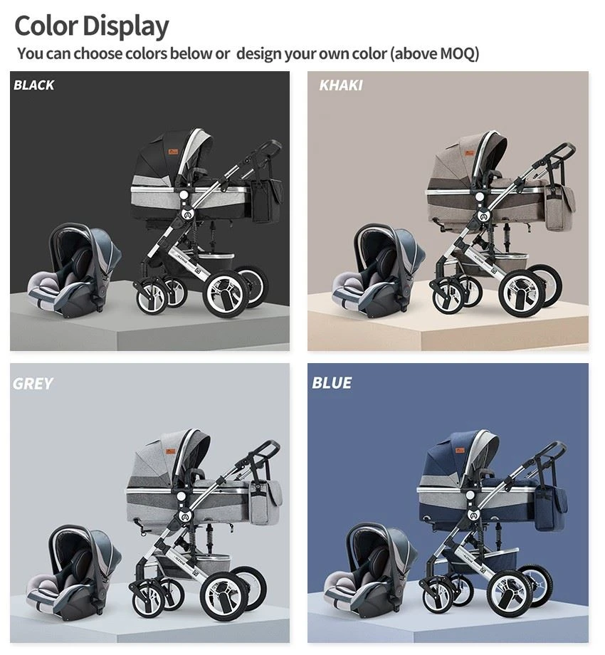 3 in 1 stroller